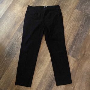 Chicos So Slimming Jet Black pants.